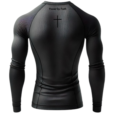 Compression Training Longsleeve schwarz