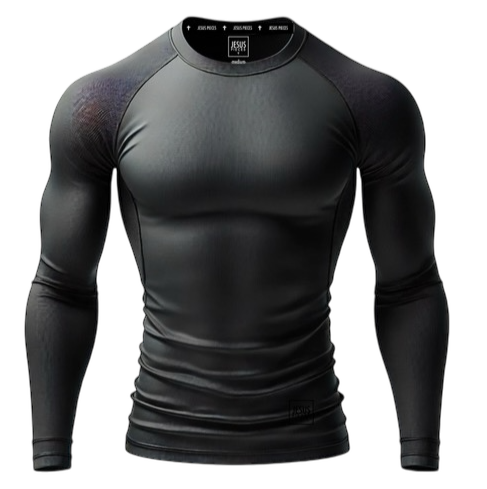 Compression Training Longsleeve schwarz