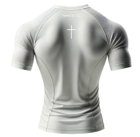 Compression Training Shortsleeve weiß